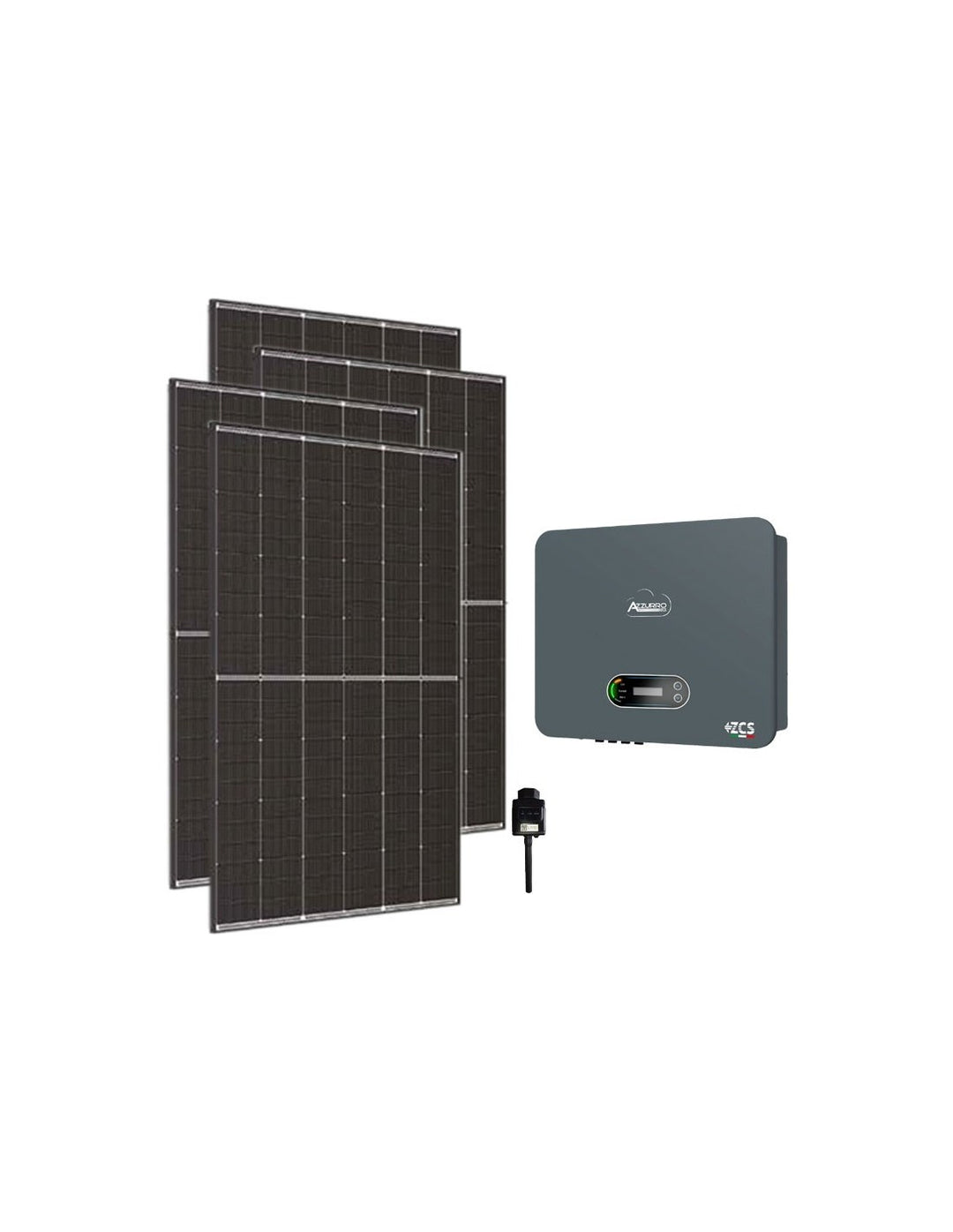 Dreiphasiges Photovoltaik-Kit 11250W Zucchetti Wechselrichter 11kW vernetzte