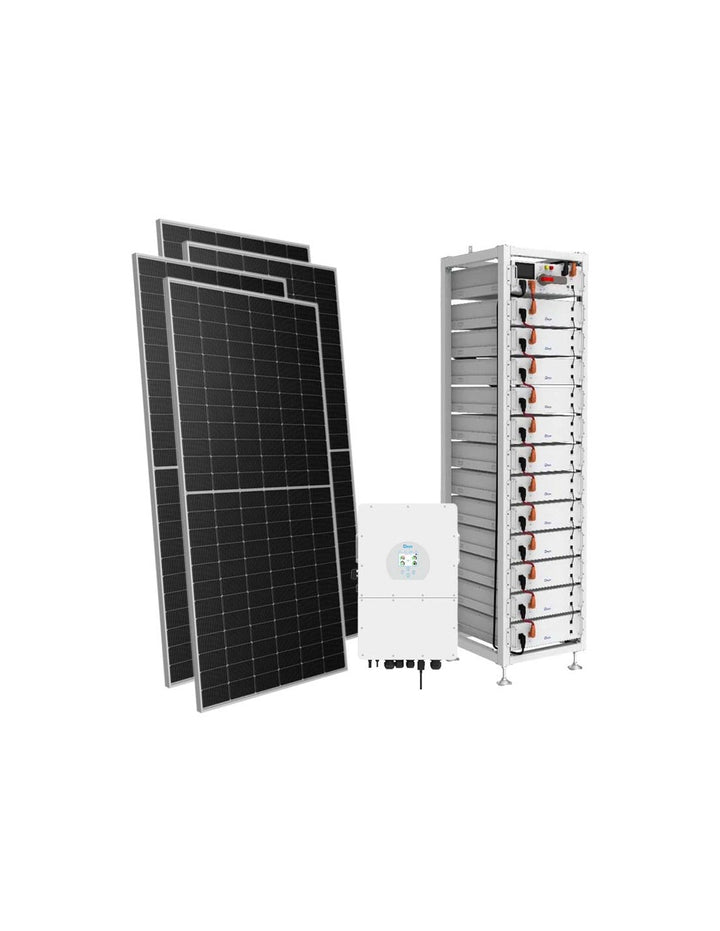 Dreiphasiges Photovoltaik-Kit 20230W Wechselrichter-20kW DEYE Lithium 20.48kWh