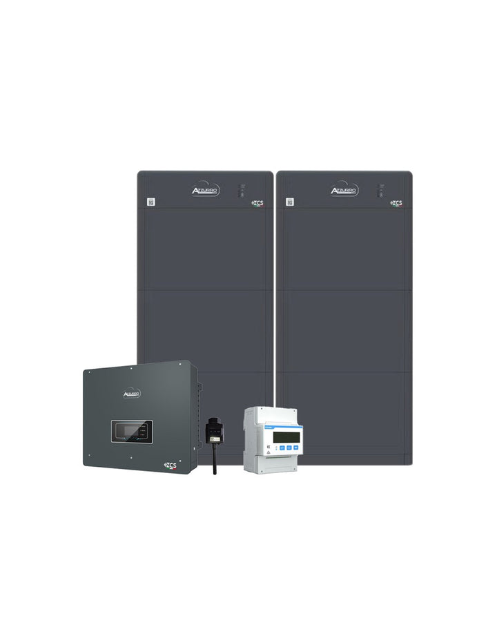 Dreiphasiges Speichersystem 15kW Wechselrichter Zucchetti HV ZBT 5K Akku 30.72kWh