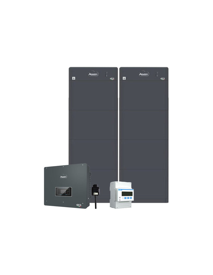 Dreiphasiges Speichersystem 15kW Wechselrichter Zucchetti HV ZBT 5K Akku 40.96kWh