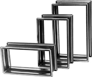 Systemair DS-EX 60-35 – Flexible Verbindung für Rechteckkanäle, 600 × 350 mm