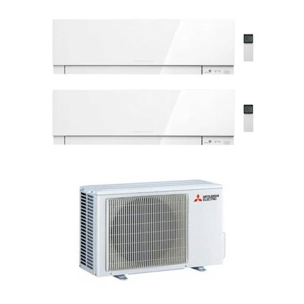 Mitsubishi Klimaanlage Kirigamine ZEN Dual Split 9000+12000+MXZ-2F42VF R-32 WLAN KIRIZEN9-12