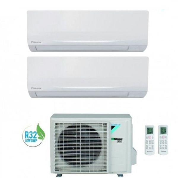 Daikin Klimaanlage Siesta Dual Split 9000+12000 Inverter R-32 A++ WLAN 2AMXF40A