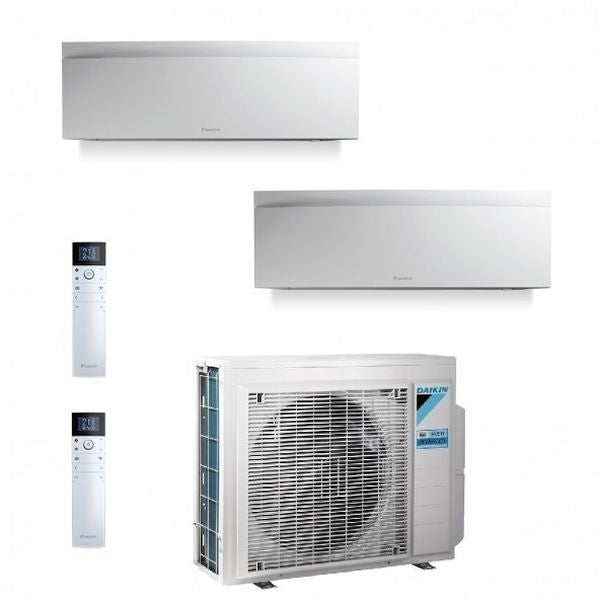 Daikin Klimaanlage Emura III White Dualsplit 12000+12000+2MXM50N Inverter R-32 WLAN 12+12WHITE