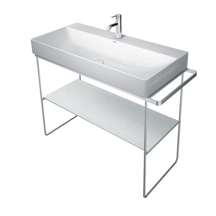 Duravit Metallständer für Bodenmontage, 106,5 cm, Chromfinish DURASQUARE 0031031000