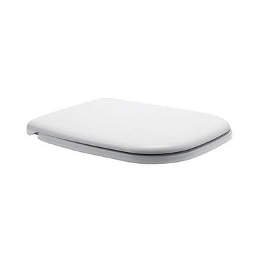 Duravit Sitz mit Deckel, ohne Soft-Close, Scharniere aus Kunststoff, Weiß D-CODE 0067910000