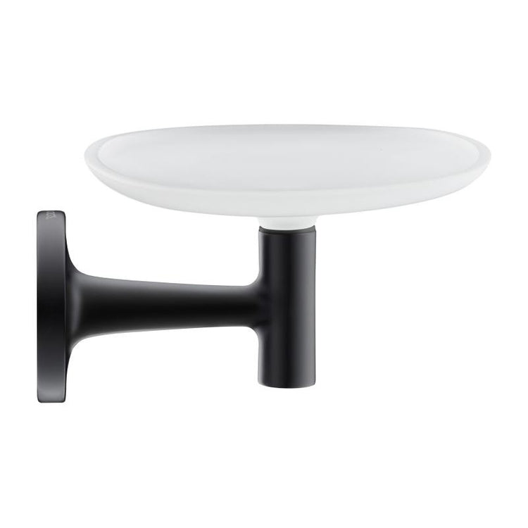 Duravit Wandseifenspender, satiniertes Glas, Farbe Schwarz, matte Ausführung STARCK T 0099334600