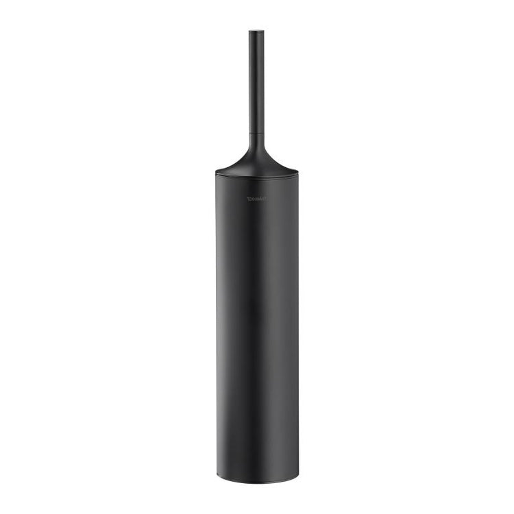 Duravit Bodentoilettenbürstenhalter, Farbe Schwarz, mattierte Oberfläche STARCK T 0099454600