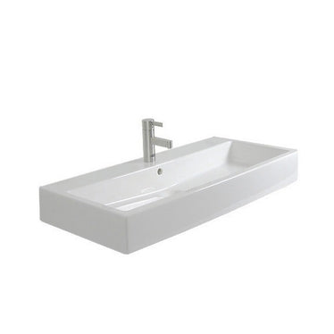 Duravit Konsolenwaschbecken 80 cm, einloch, mit Überlauf, Weiß VERO 0454800000