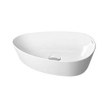 Duravit Aufsatzbecken L. 50 T. 40,5 cm ohne Überlauf, Weiß matt CAPE COD 2339503200