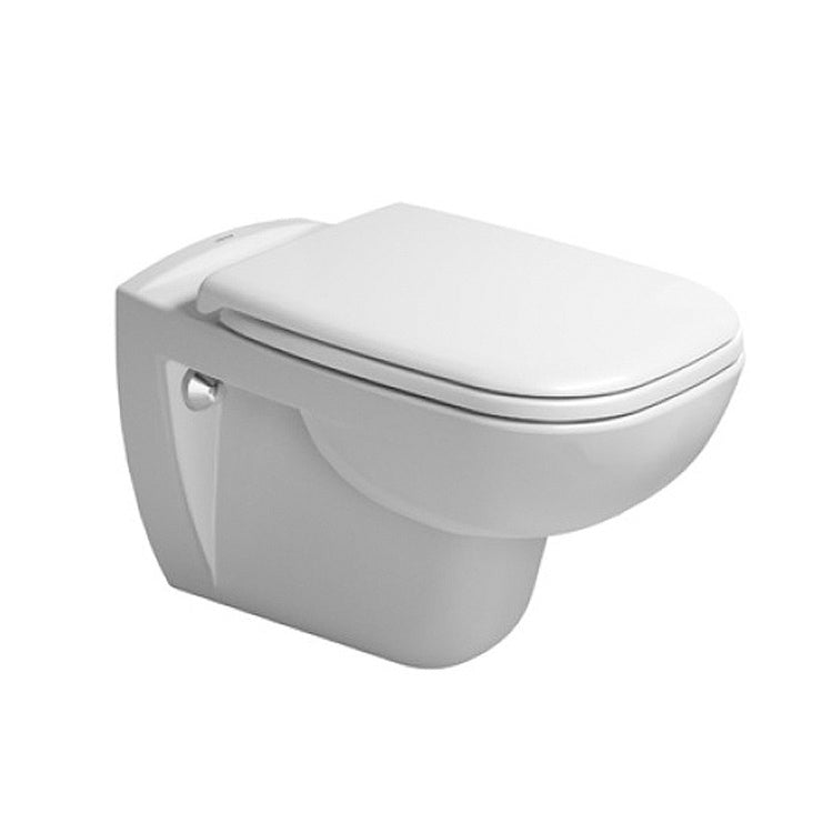 Duravit Wandhängendes WC mit Durchwurf, UWL Klasse 1, ohne Sitz, Hygeneglaze-Technologie, Weiß D-CODE 2535092099