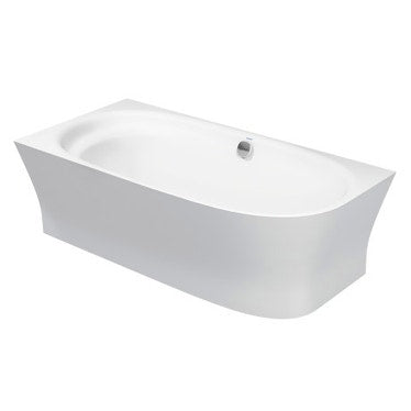Duravit Eckbadewanne zum Einbau links mit Verkleidung und Luftsystem, Weiß CAPE COD 700362000000000