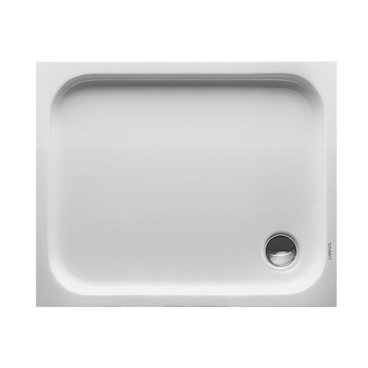Duravit Duschwanne rechteckig, L. 100 T. 80 cm, Weiß D-CODE 720106000000000