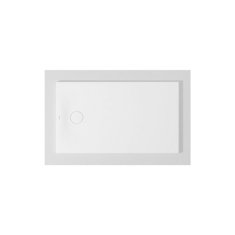 Duravit Bodengleiches Duschbecken rechteckig L. 120 T. 70 cm, mit werkseitig montierter wasserdichter Folie und Antirutsch, Weiß, glänzende Ausführung TEMPANO 720196000000001