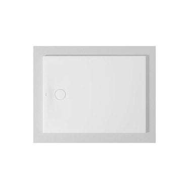 Duravit Bodengleiches Duschbecken rechteckig L. 120 T. 90 cm, mit werkseitig montierter wasserdichter Folie und Antirutsch, Weiß, glänzende Ausführung TEMPANO 720198000000001