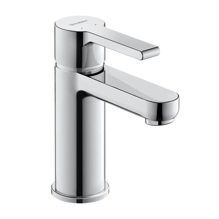Duravit Einhandmischer für Waschbecken Größe S ohne Ablauf und Pop-up in verchromt B. B21010002010