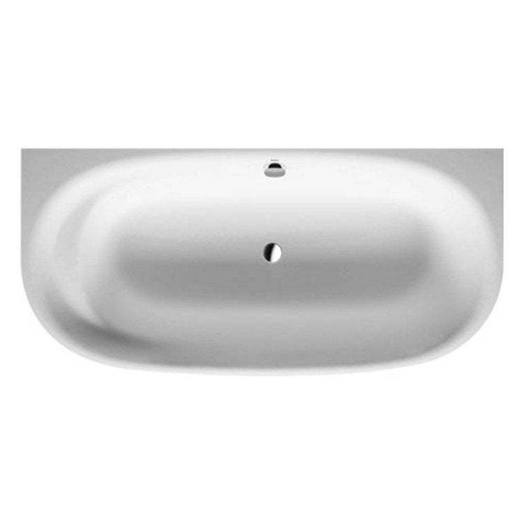 Duravit Eck-Einbauwanne links und rechts, mit Überzug und Luftsystem, Weiß CAPE COD 700364000000000