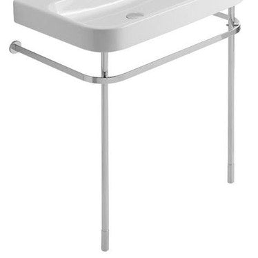 Duravit Höhenverstellbare Metallstütze für 120 cm Konsolenwaschbecken, verchromt HAPPY D. 0030791000