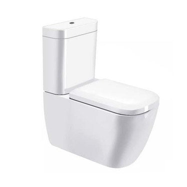 Duravit Wandstehendes Einbau-WC, für Aufsatzspülkasten nicht enthalten, ohne Sitz, Spülwasserbedarf 4,5 l, UWL Klasse 1, Weiß HAPPY D. 2134090000