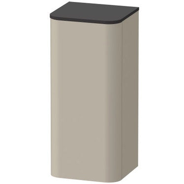 Duravit Niedrige Säule H. 89,6 cm, rechts angeschlagen, Farbe Taupe, mattes Finish HAPPY D. PLUS HP1260R6060