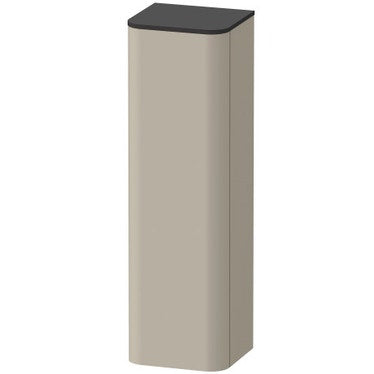 Duravit Niedrige Säule H. 133,6 cm, rechts angeschlagen, Farbe Taupe, mattes Finish HAPPY D. PLUS HP1261R6060