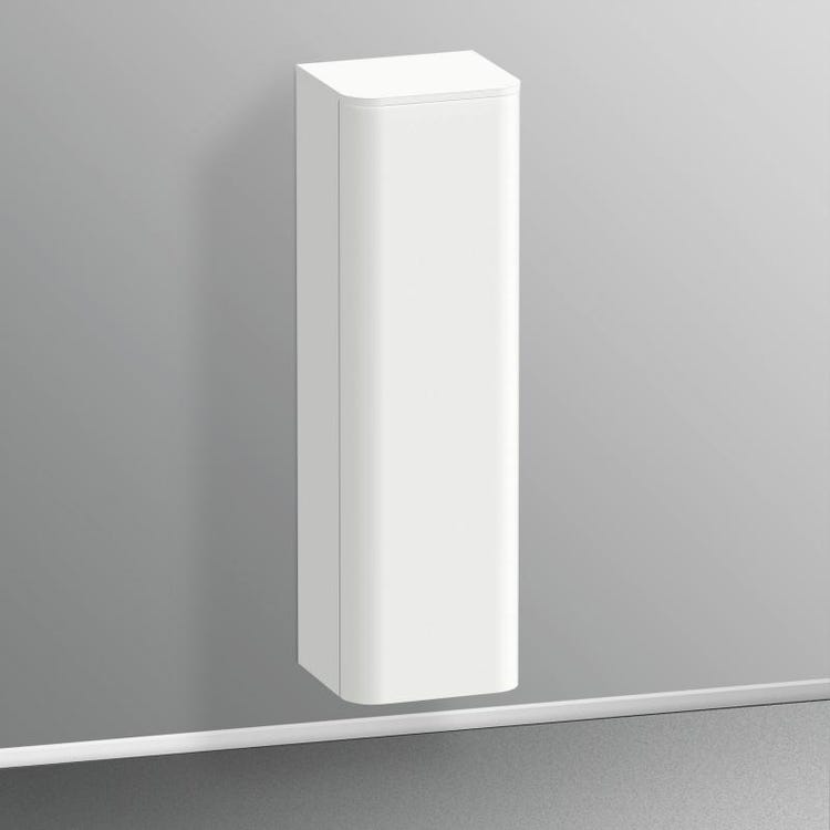 Duravit Niedrige Säule H. 133,6 cm, rechts angeschlagen, Weiß, matte Ausführung HAPPY D. PLUS HP1261R3636