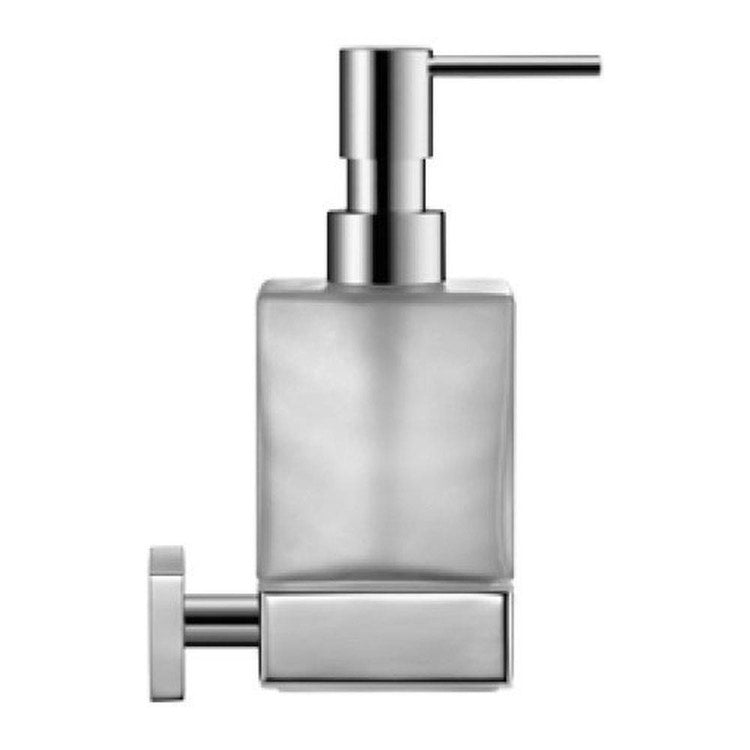 Duravit Seifenspender aus satiniertem Glas, Chromfinish KARREE 0099541000