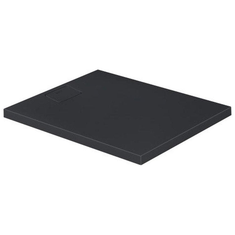 Duravit Rechteckige Duschwanne L. 80 T. 100 cm, Farbe Anthrazit STONETTO 720147680000000