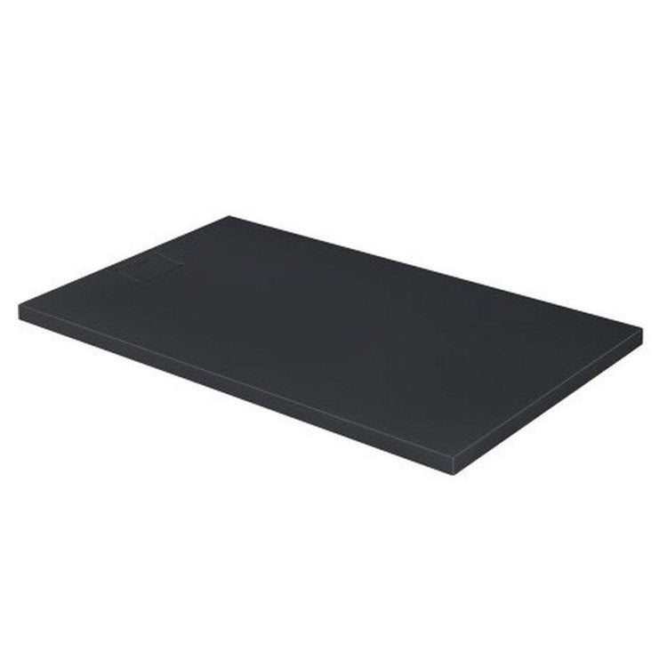 Duravit Rechteckige Duschwanne L. 100 T. 160 cm, Farbe Anthrazit STONETTO 720171680000000