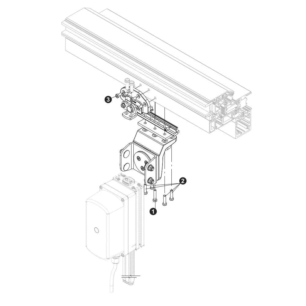 D+H Mechatronic DXD-BS040-SM - für Raico® FRAME+ 100/120RI