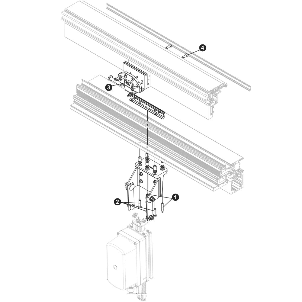 D+H Mechatronic DXD-BS045-OM - für Raico® FRAME+ 120RI-T