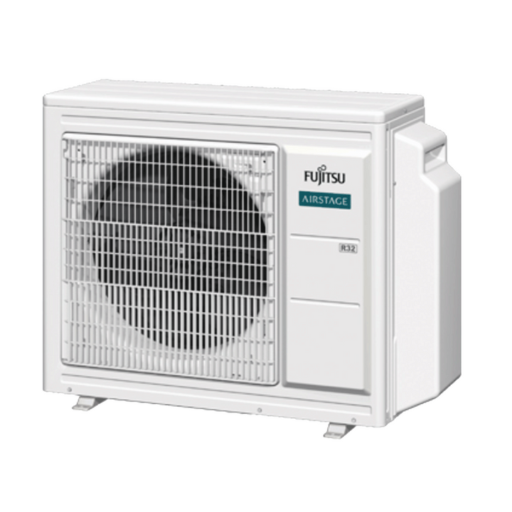 Fujitsu Serie KMCG WiFi 9000+12000 BTU – Multisplit-Klimagerät (2 Innengeräte), 5,4/6,8 kW, R32, A++/A+, WLAN