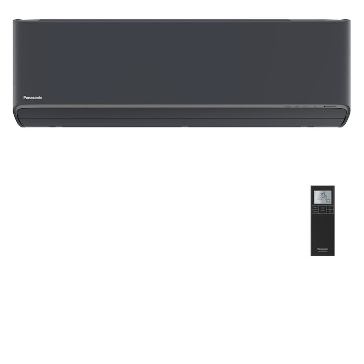 Panasonic Etherea 9000+12000+12000 BTU – Multisplit-Klimagerät (3 Innengeräte), 5,2/6,8 kW, R32, A+++/A+, WLAN, Graphitgrau