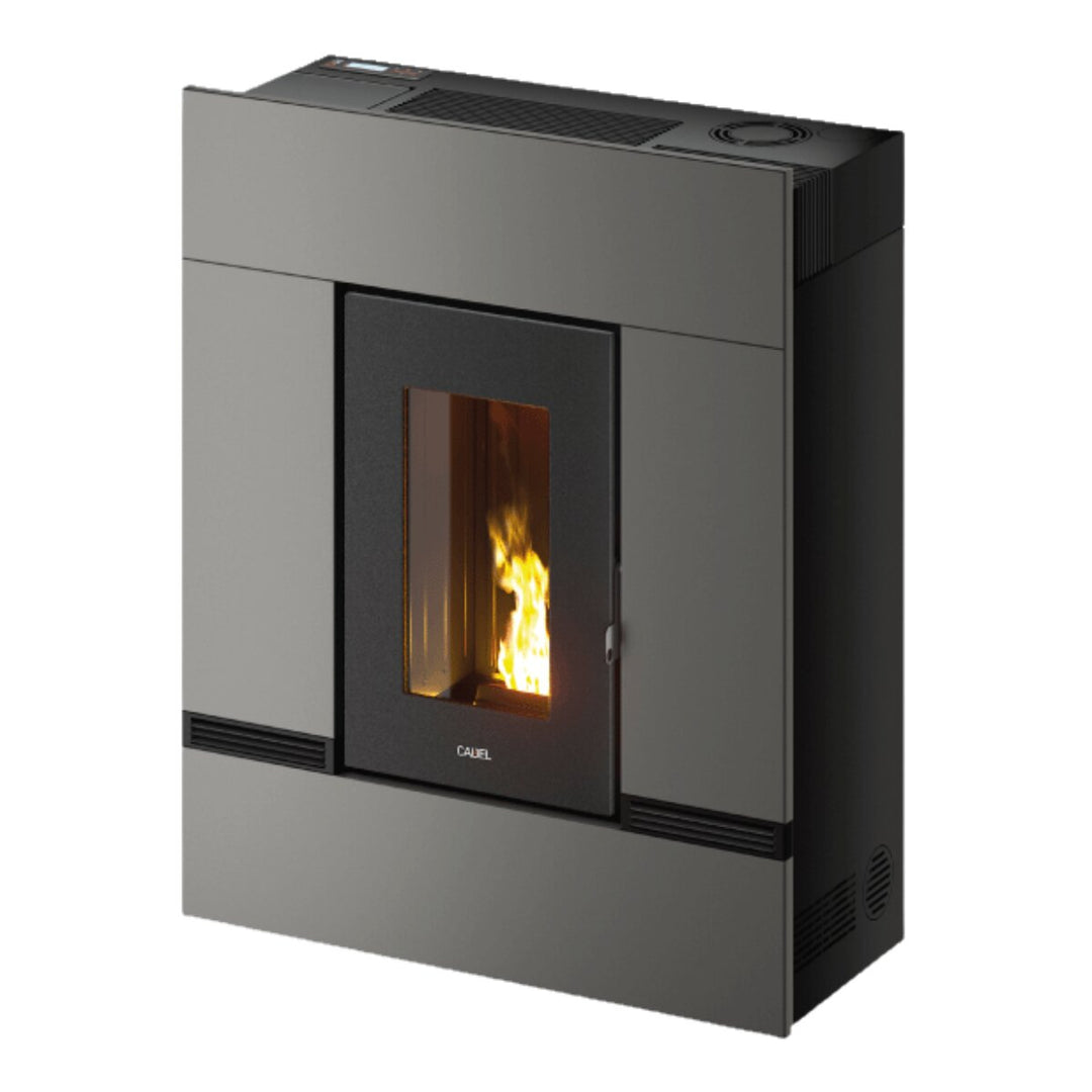 Cadel Mithos Plus 12 PS – Pelletofen, 12 kW, WLAN, Titan