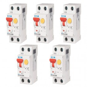 Eaton 236933 FI- und LS-Schalter-Kit 10 A 1P+N 30 mA AC-Typ 4,5 kA