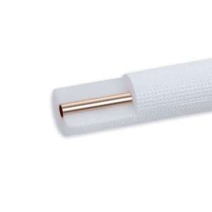EBRILLE SRL Premium-Kupferrohr isoliert 6,35 x 1 mm (1/4″), weich, 25-m-Ring