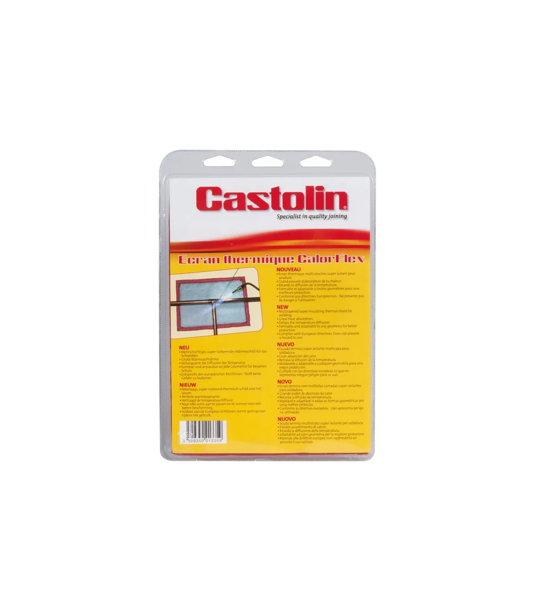 Calorflex Wärmeschutzschirm CASTOLIN