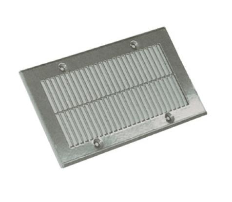 Soler & Palau EDF-PVZ-250x135 – Bodenauslass, verzinkt, 250x135 mm