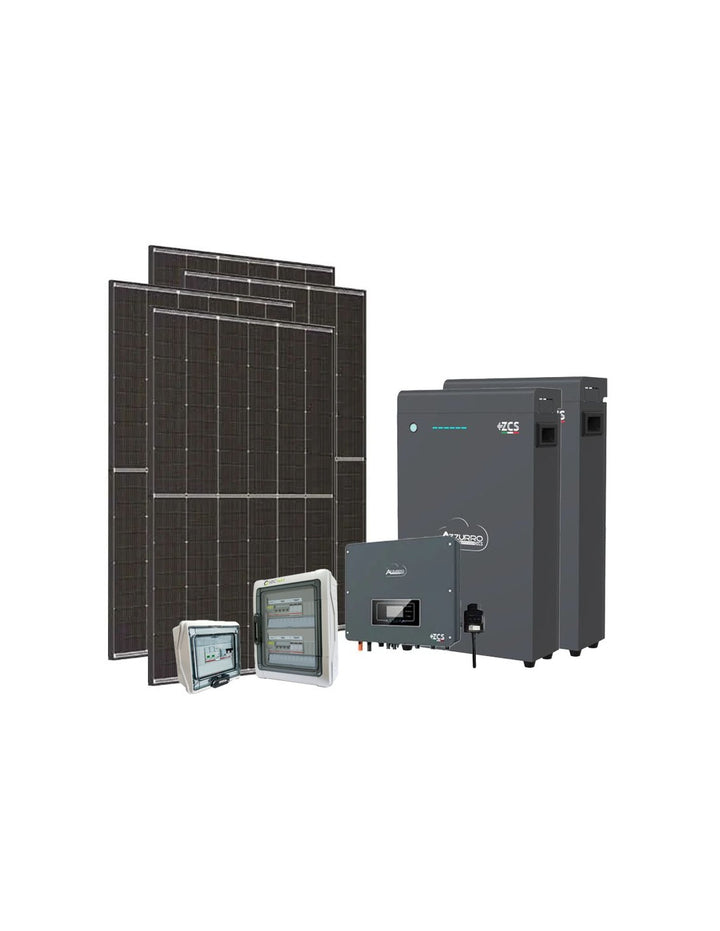 Einphasige Photovoltaik-Kit 4050W Plus-Zucchetti 3.6kW Akku ZSX5000 S 10.2kWh
