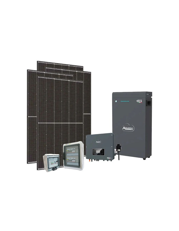 Einphasige Photovoltaik-Kit 4050W Plus-Zucchetti 3.6kW Akku ZSX5000 S 5.1kWh