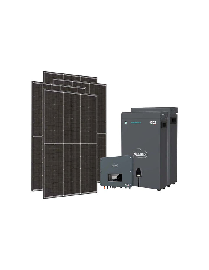 Einphasige Photovoltaik-Kit 4500W-inverter Zucchetti 4kW Akku ZSX5000 S 10.2kWh