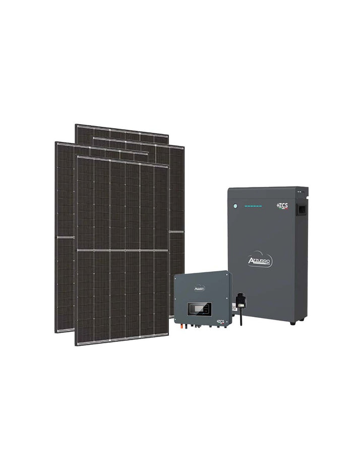 Einphasige Photovoltaik-Kit 4950W-inverter Zucchetti 4.6kW Akku ZSX5000 S 5.1kWh