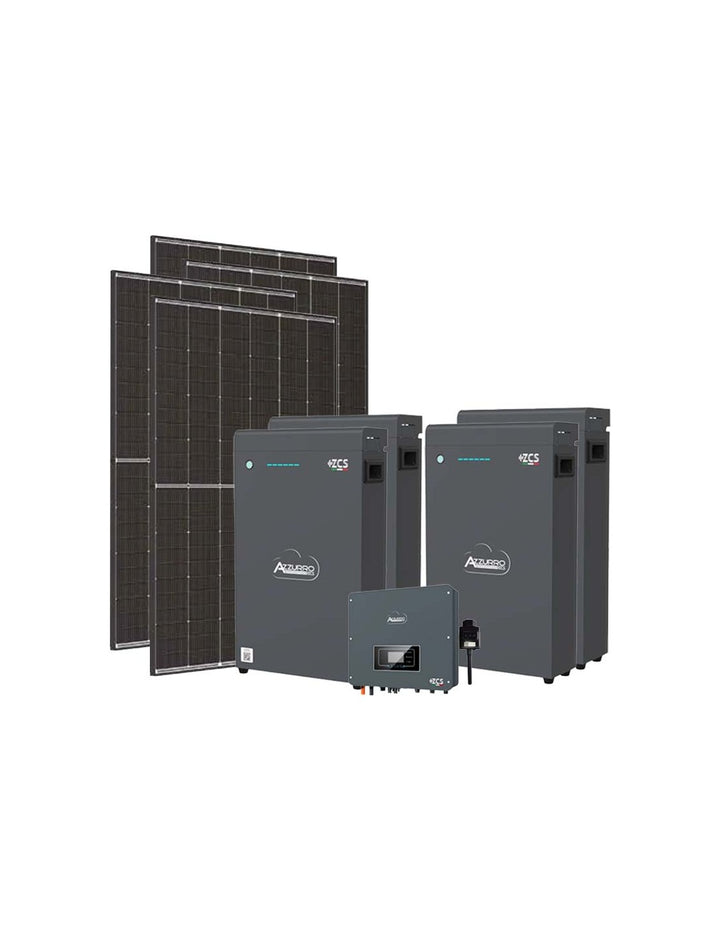 Einphasige Photovoltaik-Kit 6300W-inverter Zucchetti 6kW Akku ZSX5000 S 20.4kWh