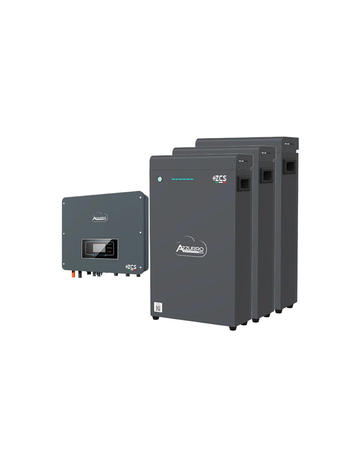 Einphasige Speichersystem 4.6kW inverter Zucchetti lithium LV ZSX5000 S 15.3kWh