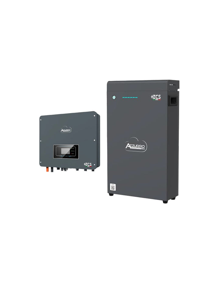 Einphasige Speichersystem 4kW Wechselrichter Zucchetti Akku LV ZSX5000 S 5.1kWh