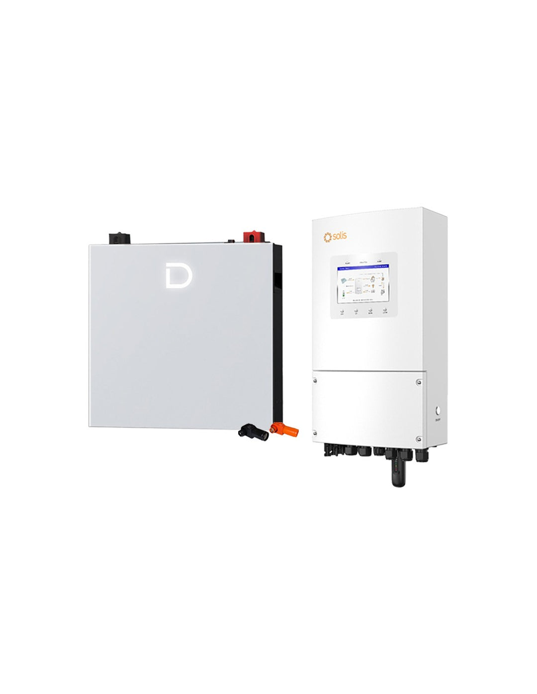 Einphasige Speichersystem Wechselrichter 5kW Solis LV Akku 5.12kWh Dyness DL5.0C PRO