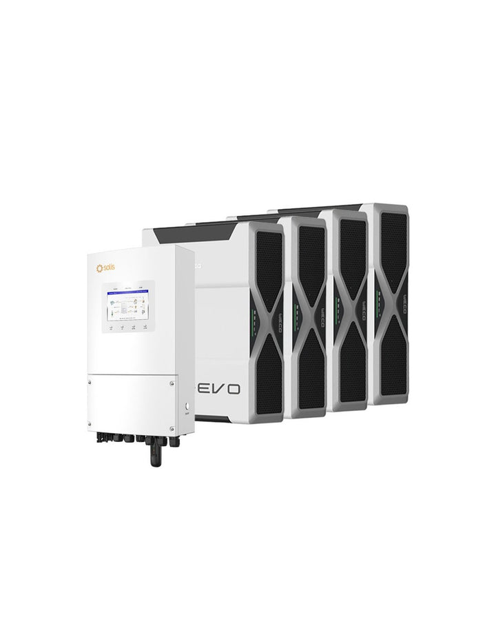 Einphasige Speichersystem Wechselrichter LV Solis 8kW Lithium 20.88kWh Weco 5k3 EVO