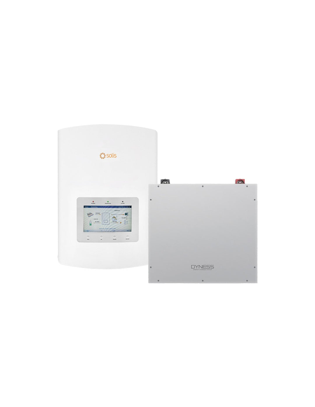 Einphasige Speichersystem Wechselrichter Solis 3.6kW Akku DL5.0C Dyness 5.12kWh