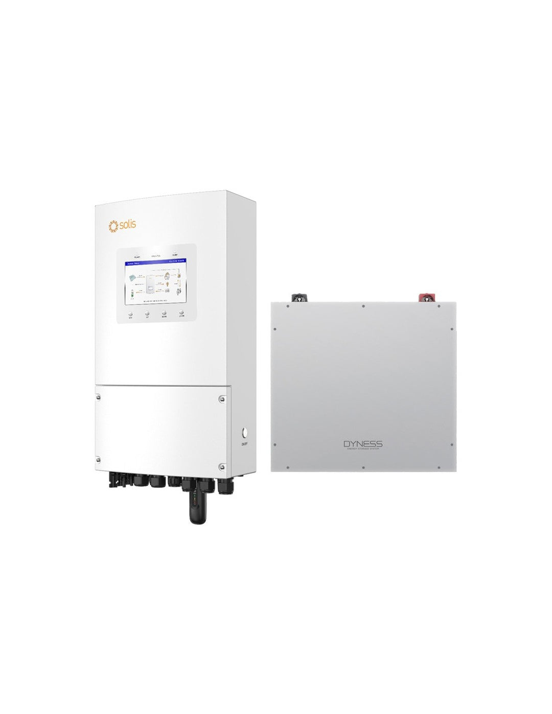 Einphasige Speichersystem Wechselrichter Solis 6kW Akku 5.12kWh DL5.0C Dyness