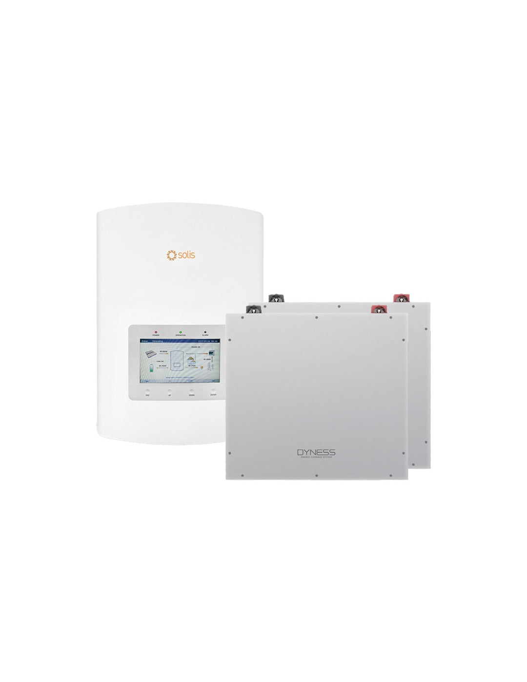 Einphasige Speichersystem Wechselrichter Solis 6kW Akku DL5.0C Dyness 10.24kWh